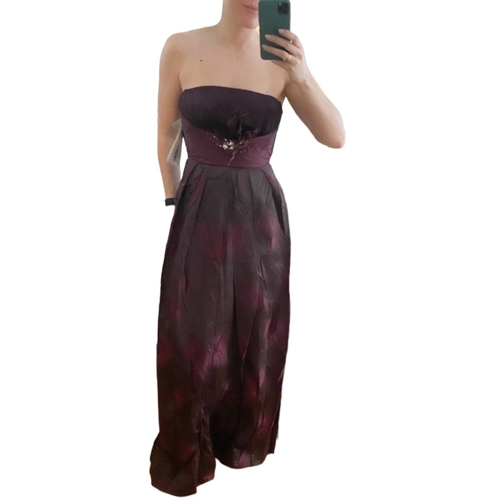 Dorian Ho Wine Evening Wear